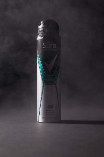 deodorant gray and red labeled bottle nigeria